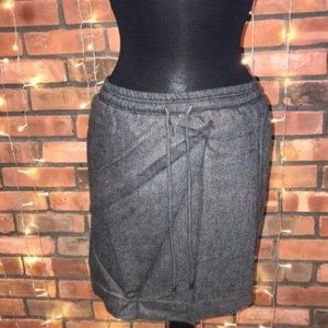 Kenneth Cole Comfy Gray Mini Skirt New NWT